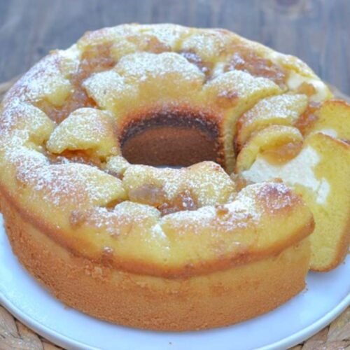 ciambella con ricotta e marmellata di limoni