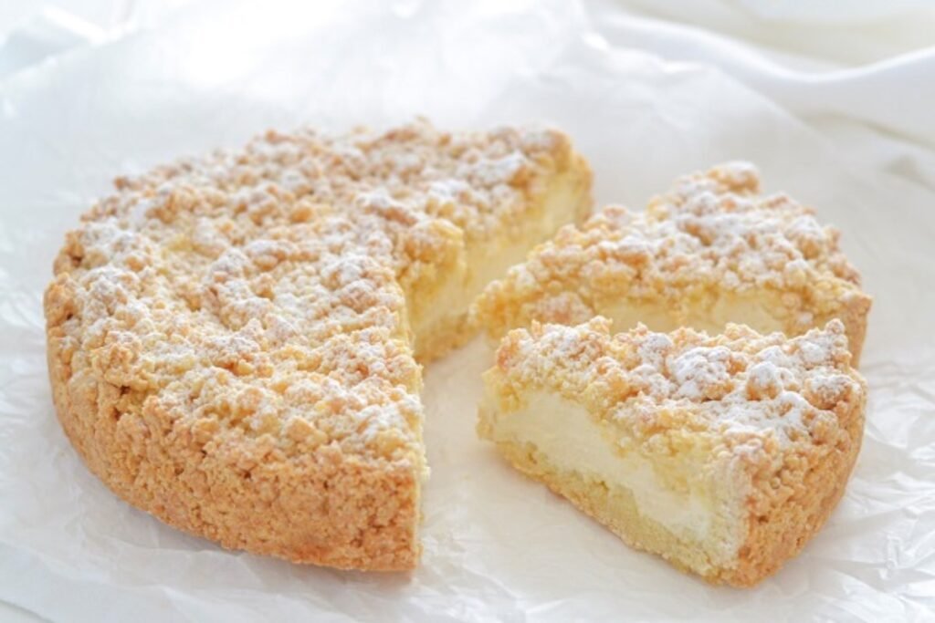 sbriciolata con ricotta e mascarpone