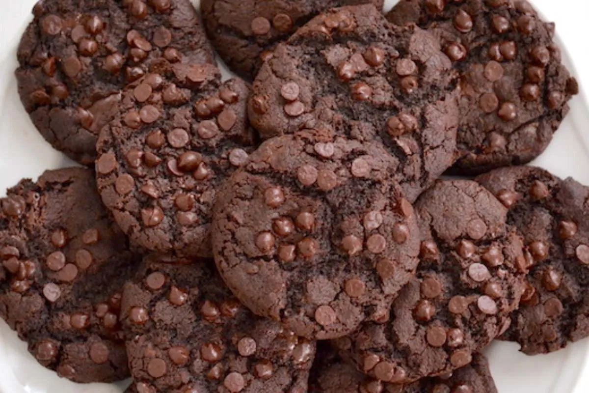 cookies al doppio cioccolato