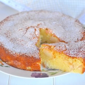 torta di mele al burro