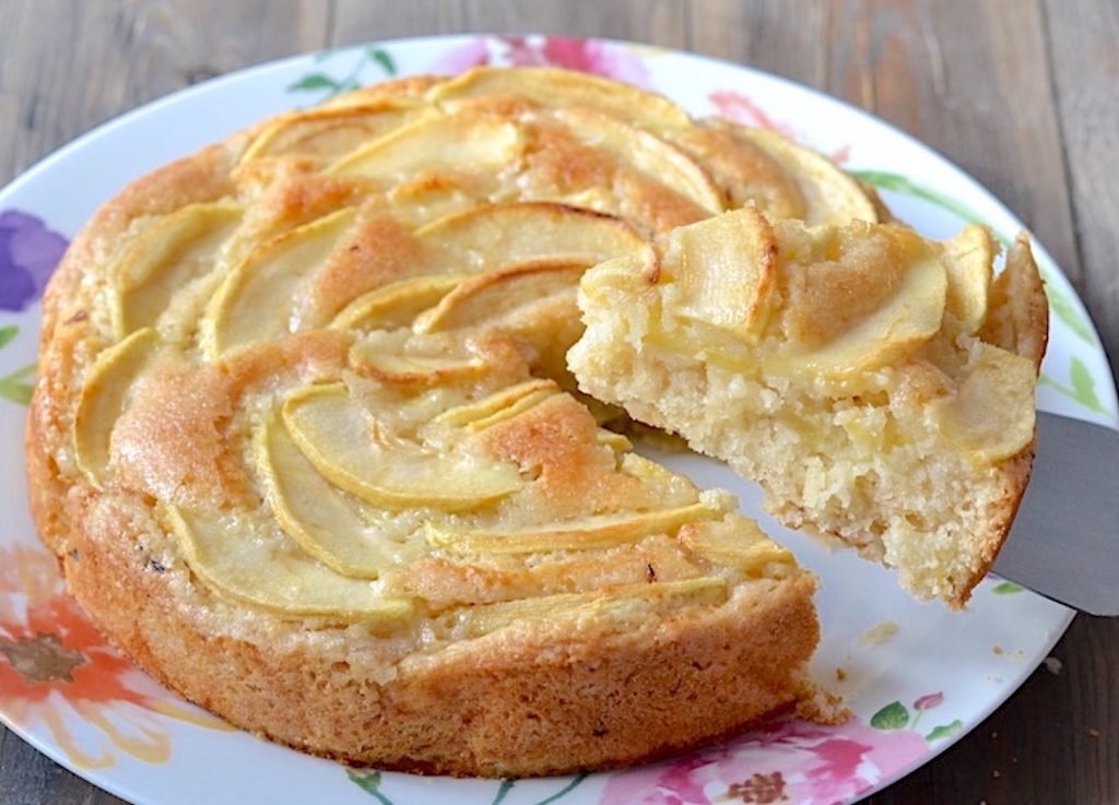 torta di mele senza uova vegana