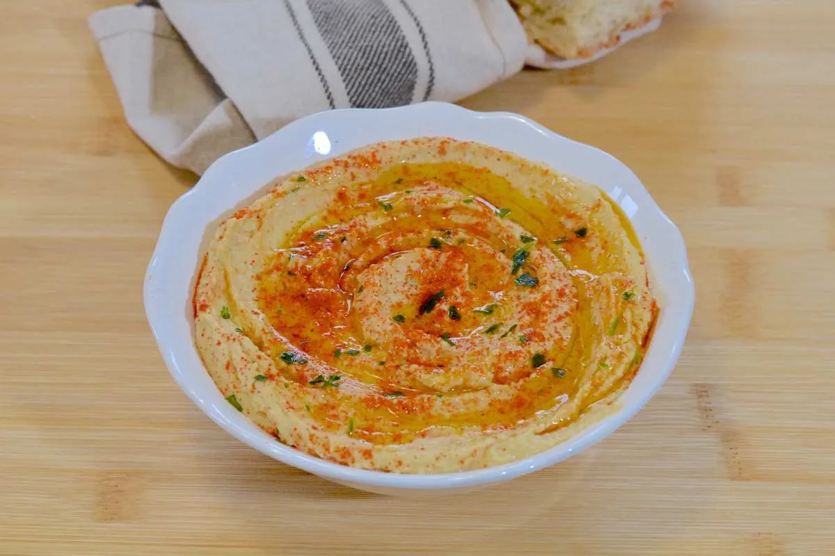 hummus di ceci pronto