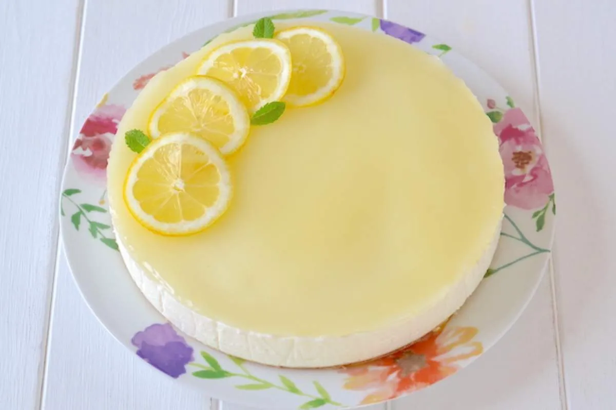 cheesecake al limone