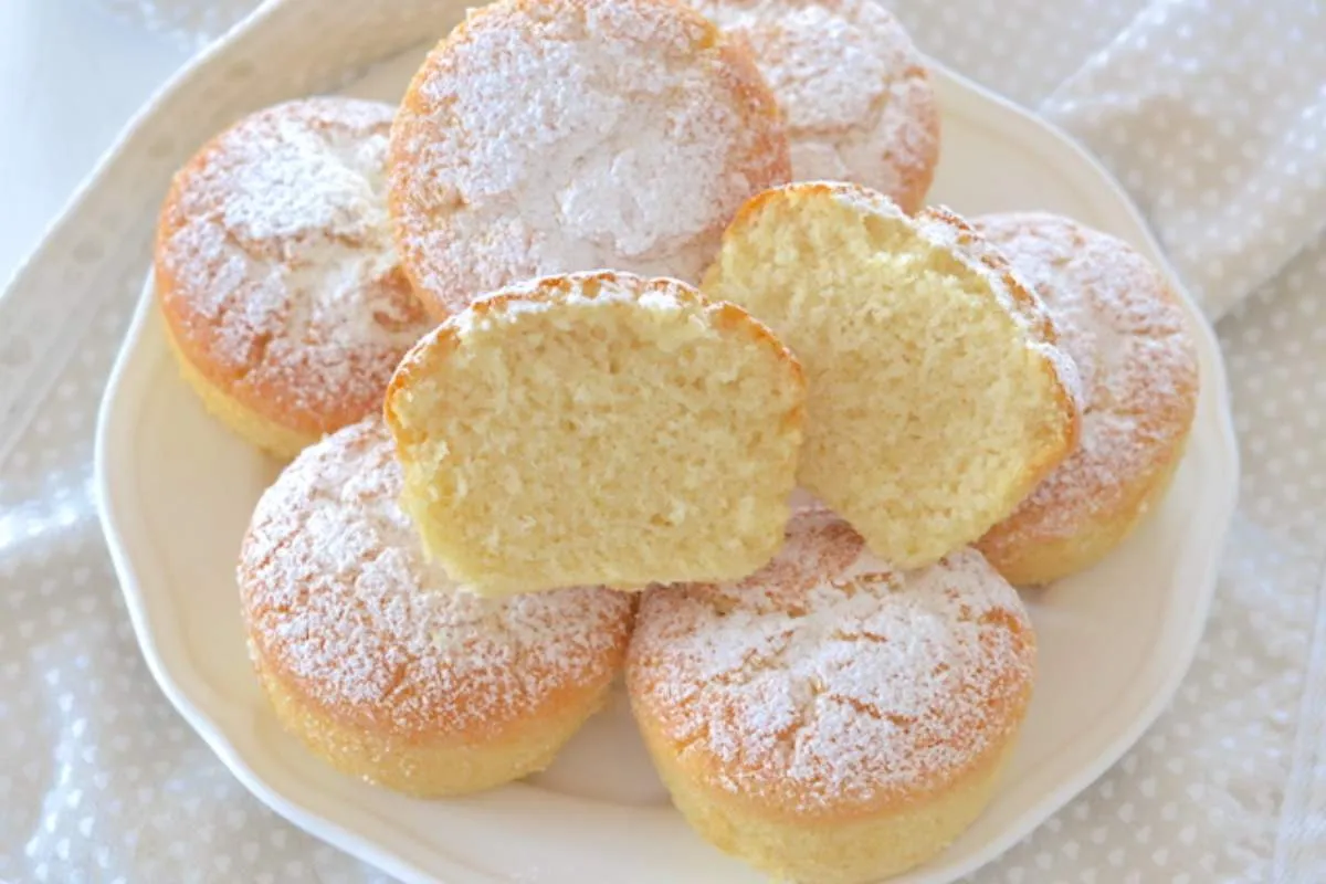 muffin con farina di riso soffici