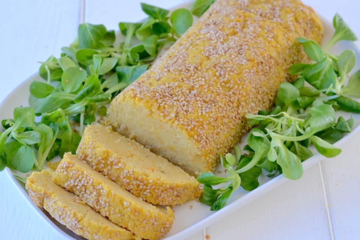 polpettone di ceci e patate