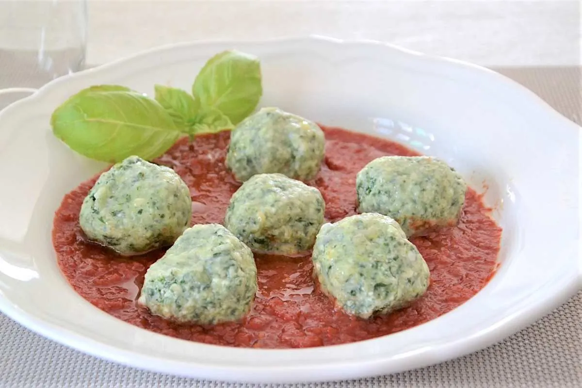 gnudi toscani al pomodoro