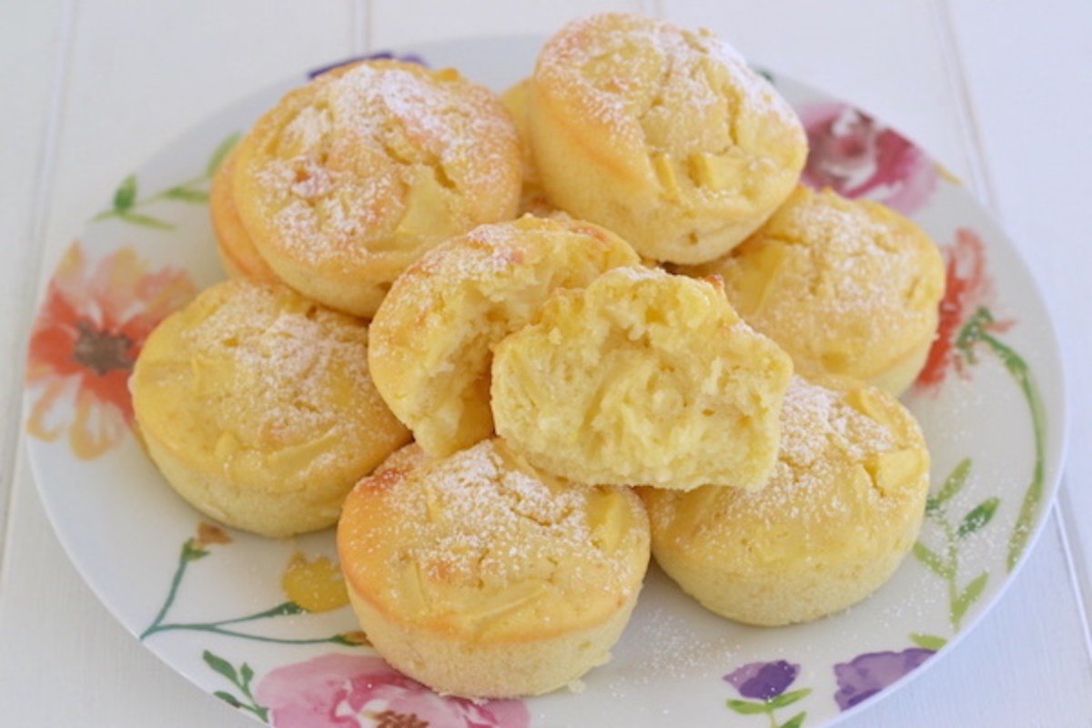 muffin alle mele morbidi