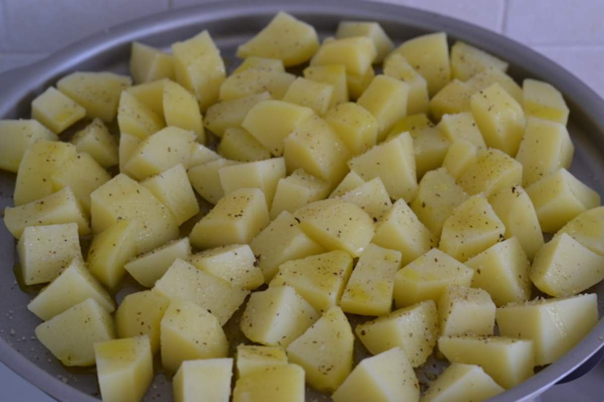 ricetta delle patate al forno