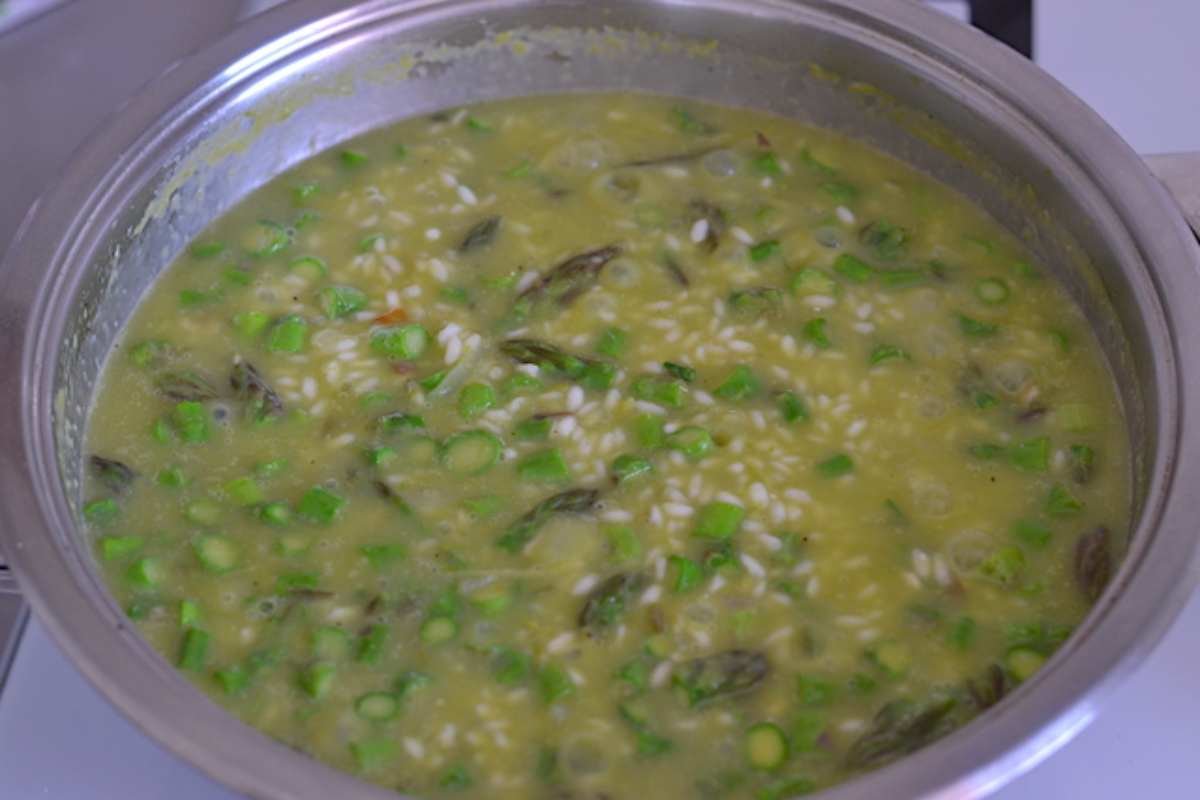 ricetta del risotto agli asparagi