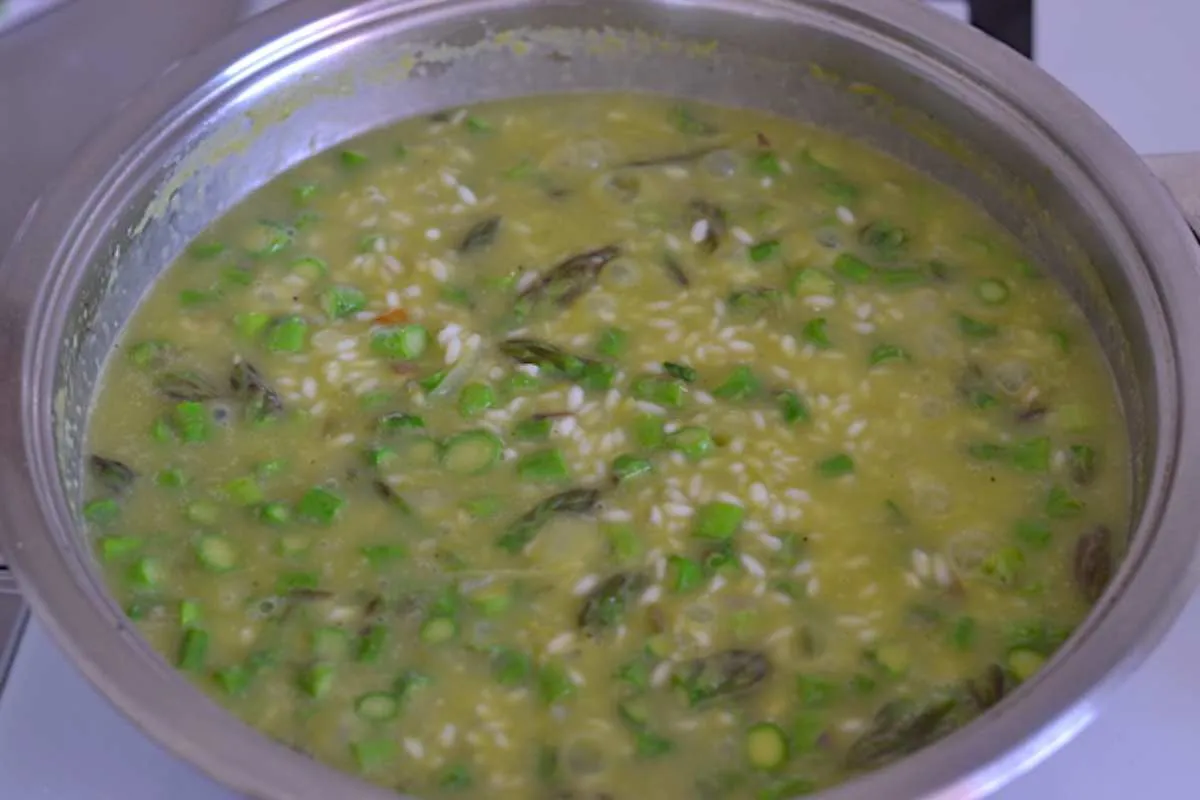 ricetta del risotto agli asparagi