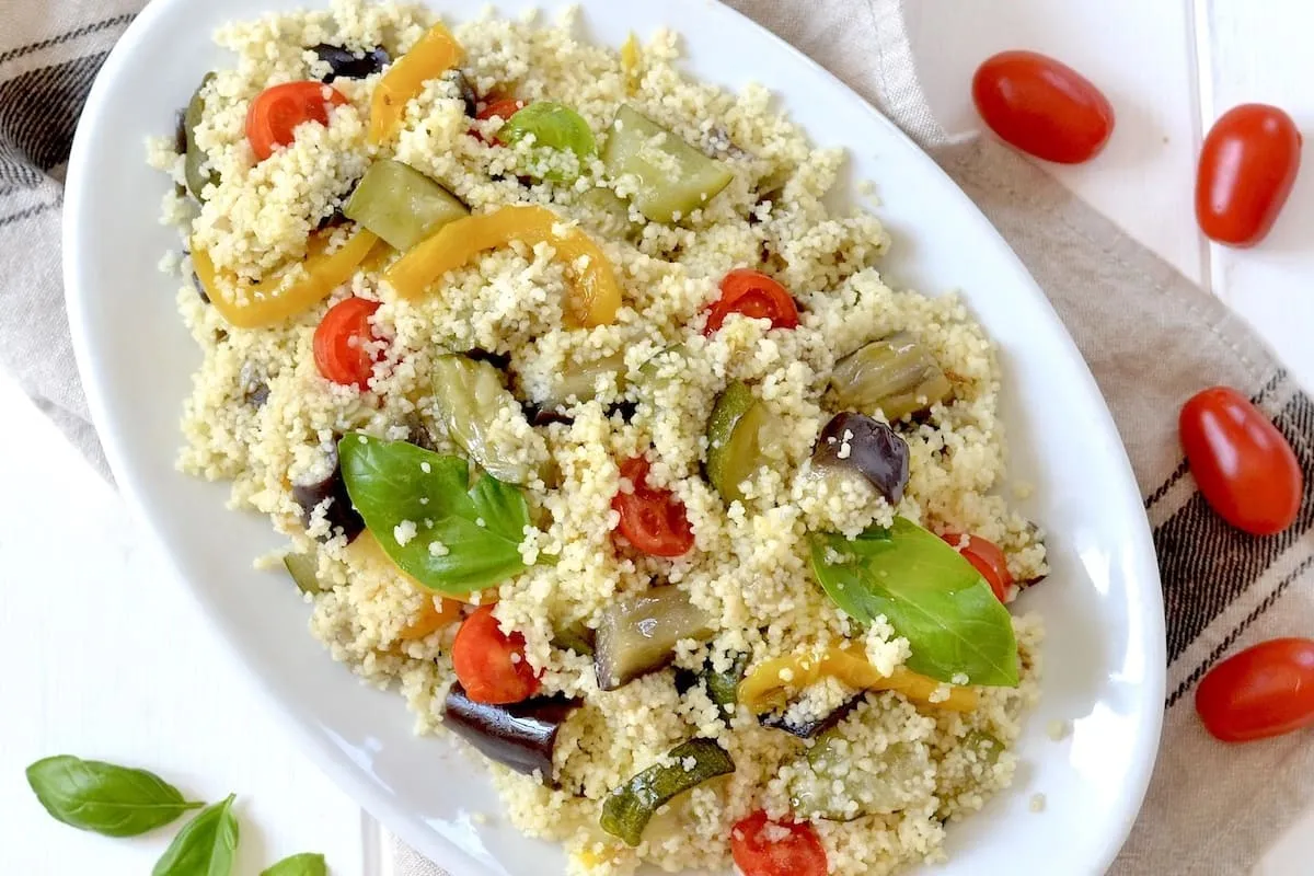 cous cous di verdure estive