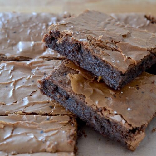 brownies al caffè a quadretti