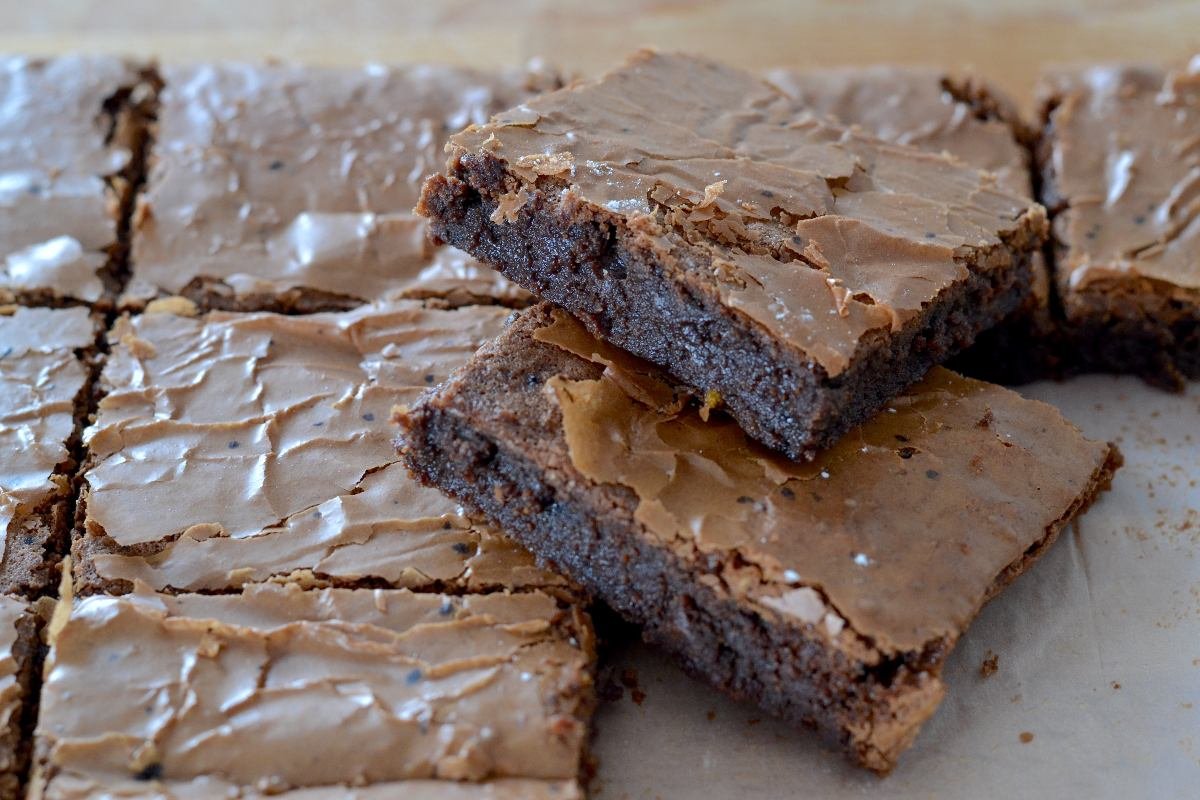 brownies al caffè a quadretti