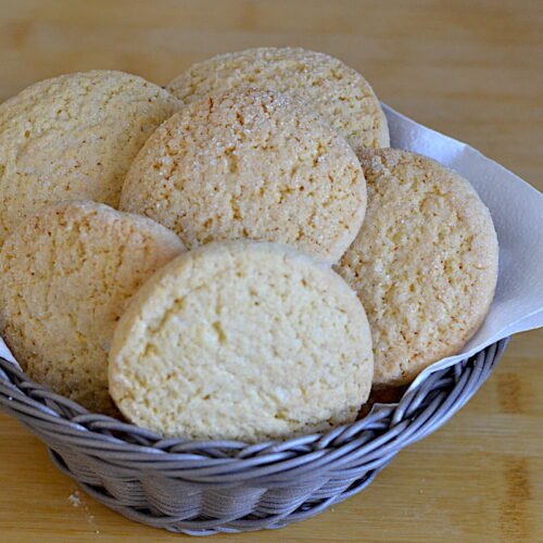 biscotti da latte al limone